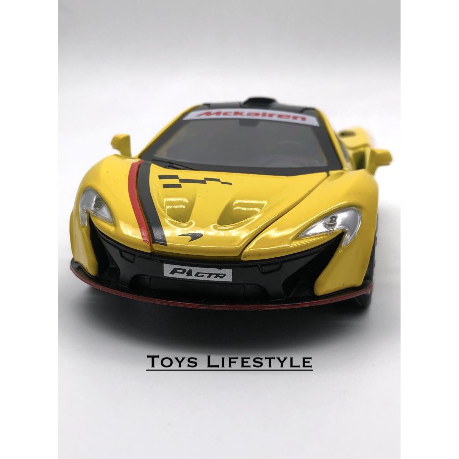maddox - Mainan Mobil Diecast McLaren P1 GTR 1:32 (Kuning)