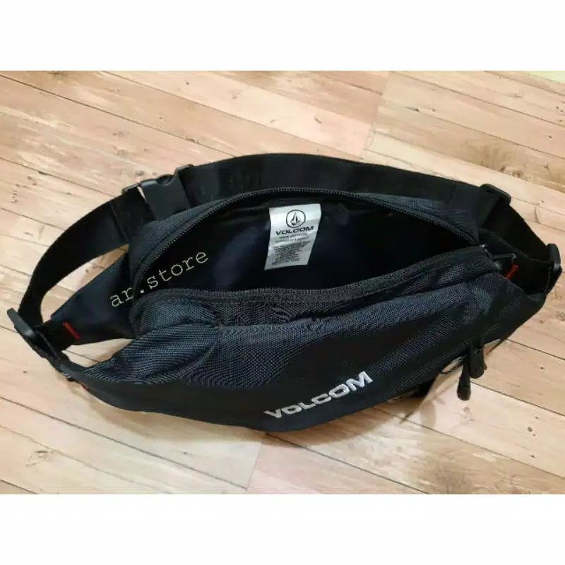 waist bag Volcom tas Volcom tas selempang Volcom Premium Logo Besi