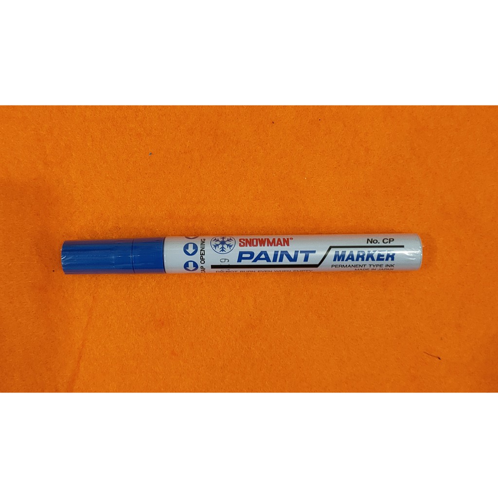 

SPIDOL PAINT MARKER SNOWMAN CP - 12 BLUE / BIRU