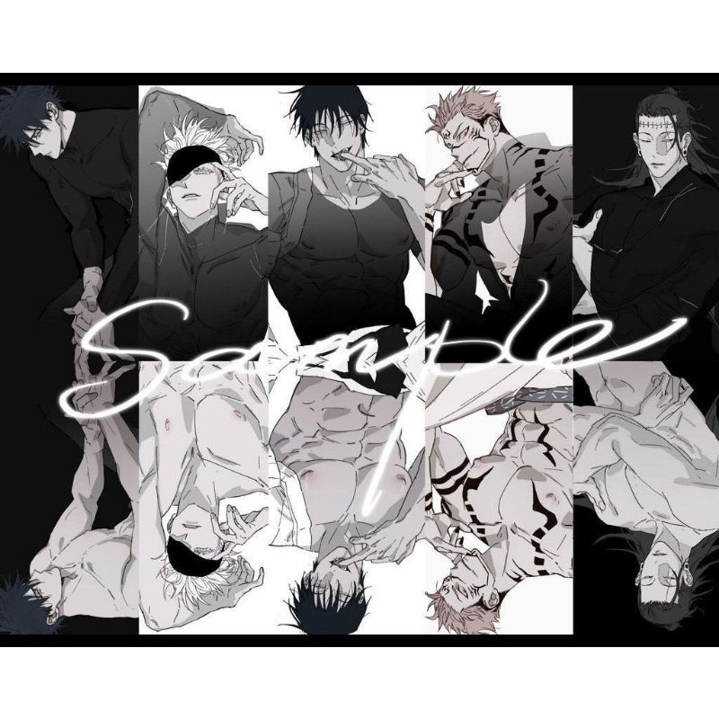 

JUJUTSU KAISEN MAGIC WARM POSTCARD BY 11114tai