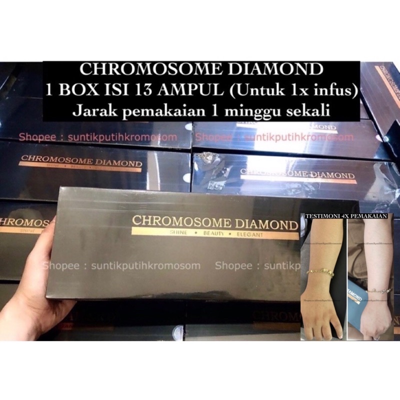 Chromosome Diamond/Cromosom/Kromosom/Cromosom/chromosomediamond/slc24a5/pemutih kulit badan/whitenin