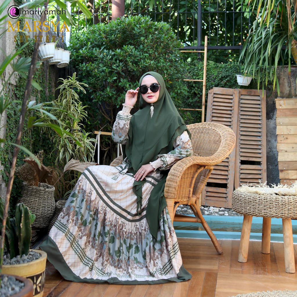 Marsya Set Syari By Almariyamah
