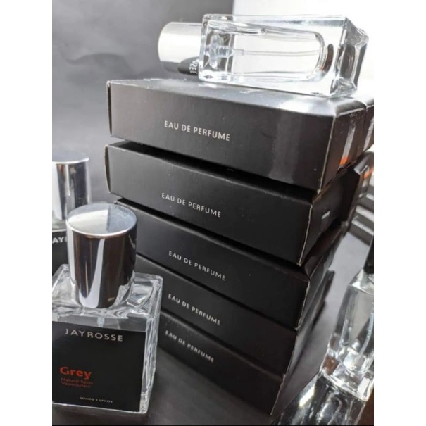 Beli 1 Gratis 1 Jayrosse Perfume GREY EDP 30ml | Parfum Pria Terlaris Garansi 100% Ori by Jayrosse//BAYAR DITEMPAT !!