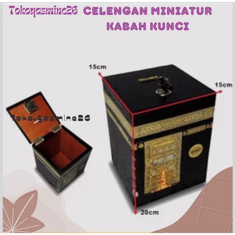 Celengan Kabah/Celengan Miniatur Kunci Kabah Murahhh