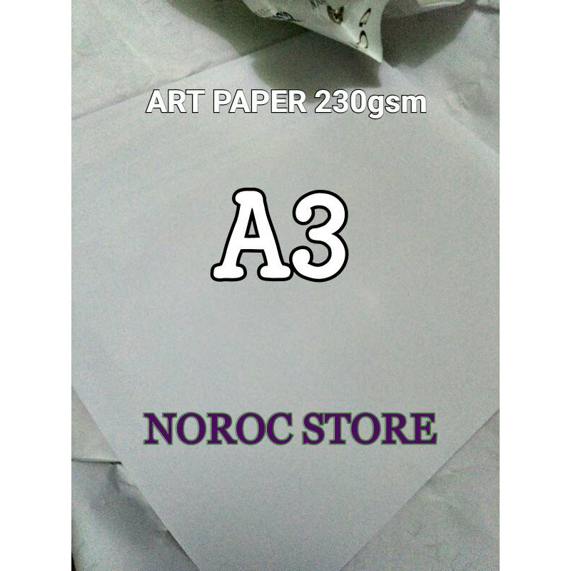 

Art Paper 230gsm A3