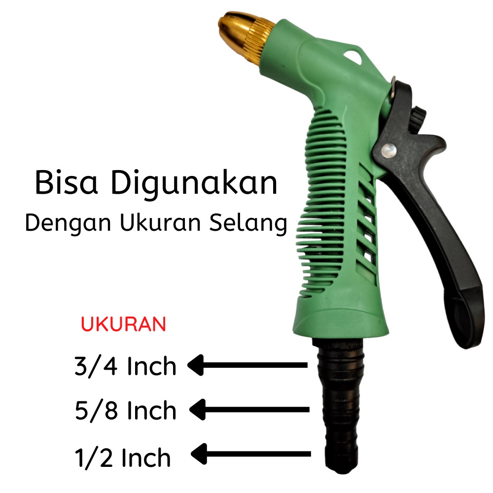 SEMPROTAN AIR - KEPALA SEMPROTAN TAMAN - JET SPRAY MURAH - SEMPROTAN AIR CUCI MOBIL MOTOR MURAH