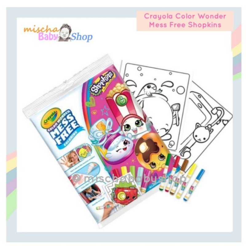 

Crayola Color Wonder Mess Free SHOPKINS