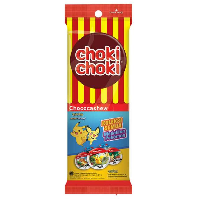 

CHOKI CHOKI CHOCOLATE 4's x 10 - Coklat Pasta - Cemilan Santai