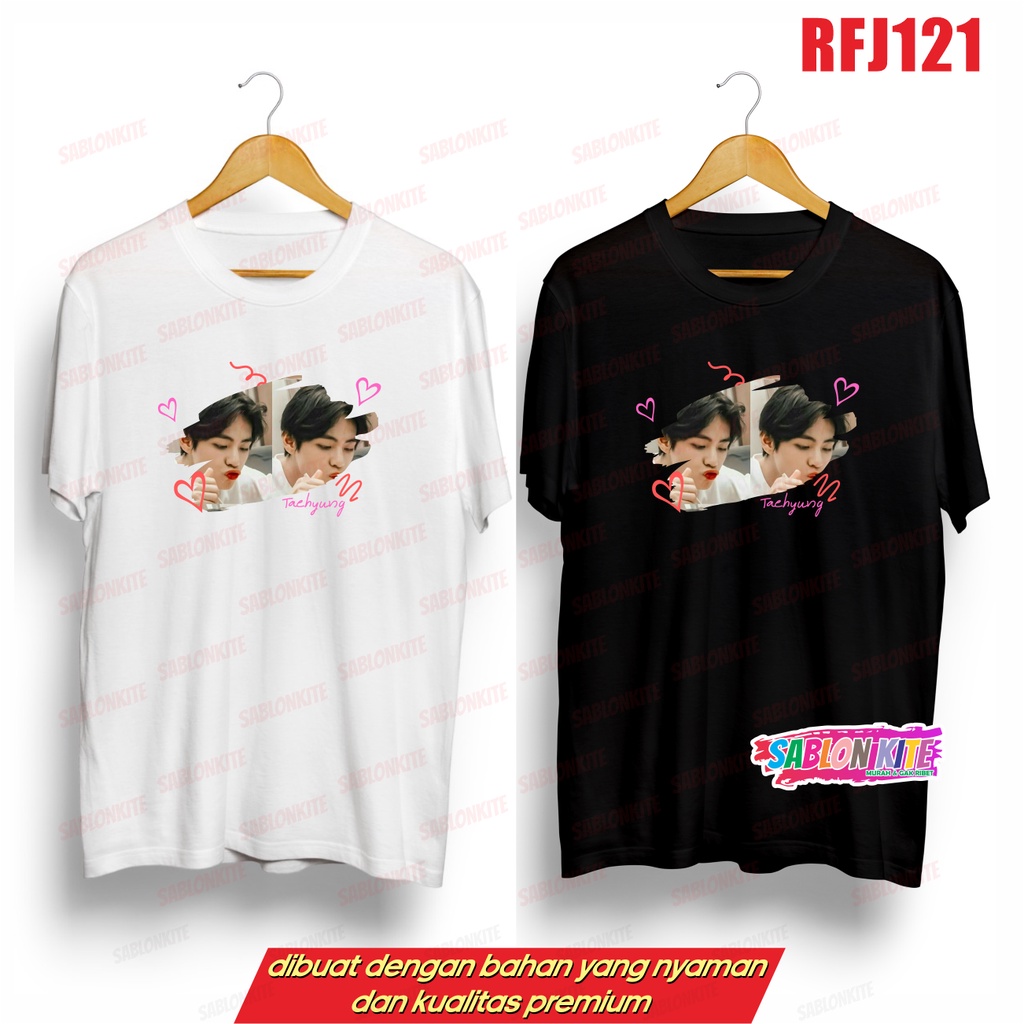 MURAH!!! KAOS KPOP TAEHYUNG KISS RFJ121