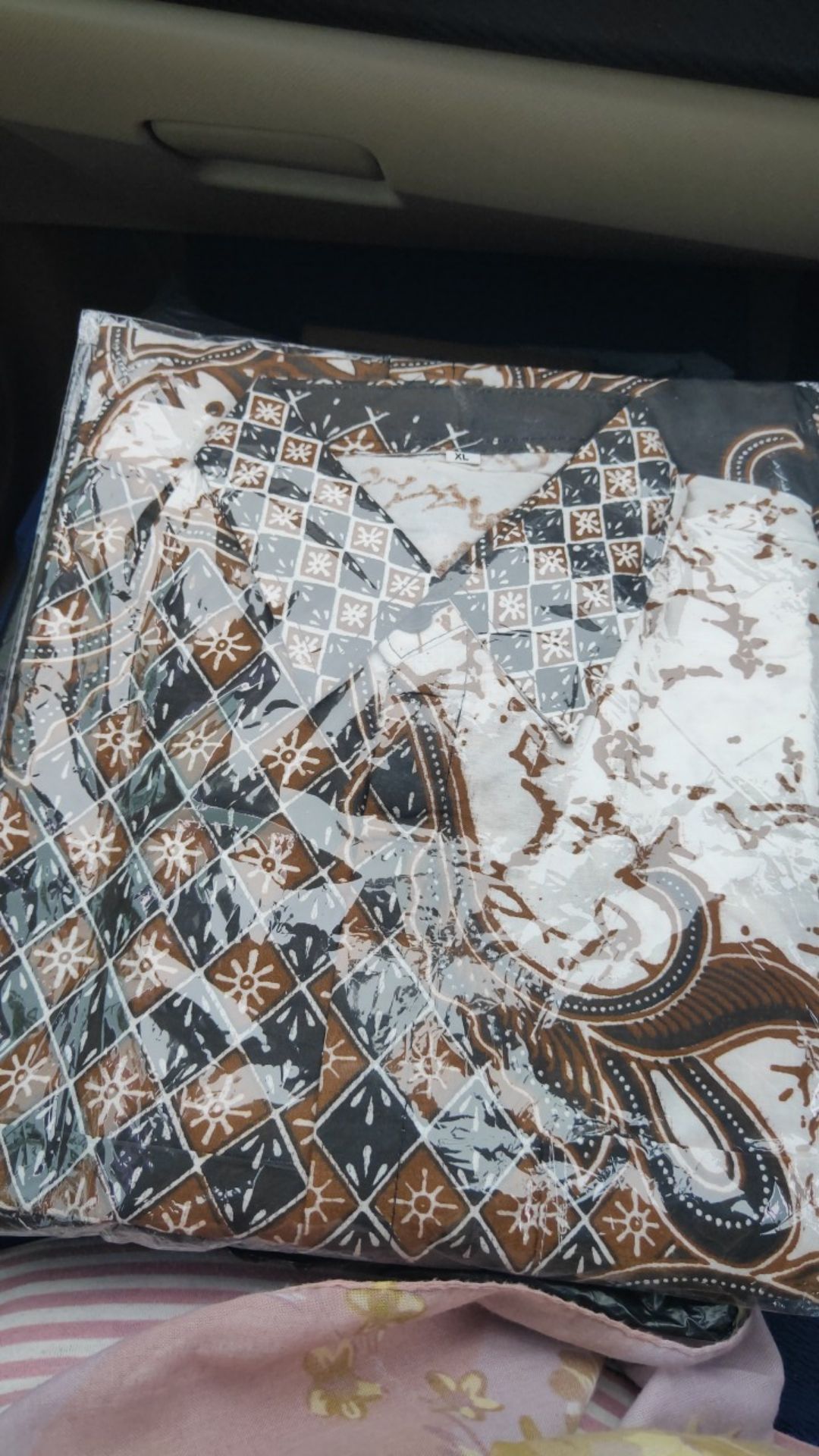 Bswart Batik Hrb026 Kenongo Hem Pendek Padi Pekalongan M L Xl Batik Pria Murah Modern Grosir