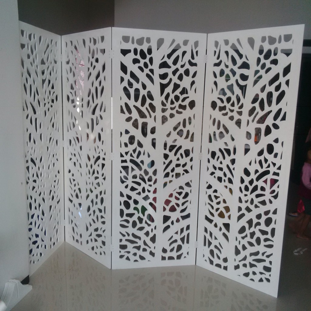 Sekat Ruangan Minimalis, Sekat Ruangan Modern, Model Sekat Ruangan Minimalis. Leaf Skeleton. CANTIK 