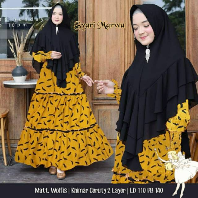 GAMIS SYARI JUMBO - GAMIS SYARI MEWAH - BAJU GAMIS WANITA MURAH - GAMIS WANITA MURAH - GAMIS TERBARU