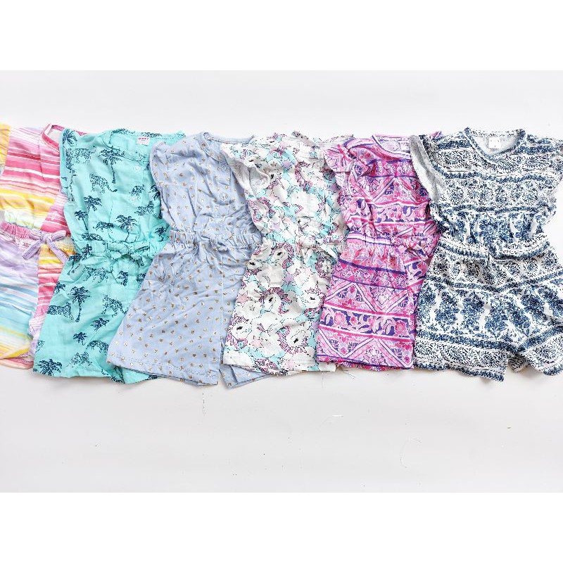 PILIH MOTIF Jumpsuit Kaos pendek Premium 1-4 tahun ORIGINAL BOBOKIDS