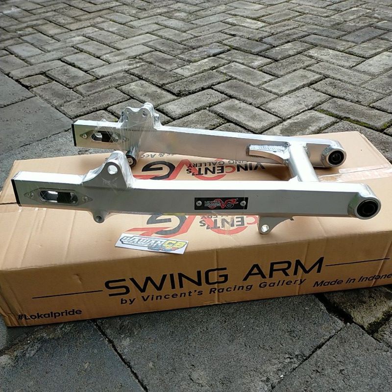 swing arm whellprof aluminium kotak model kaze pnp Cb begel panjang