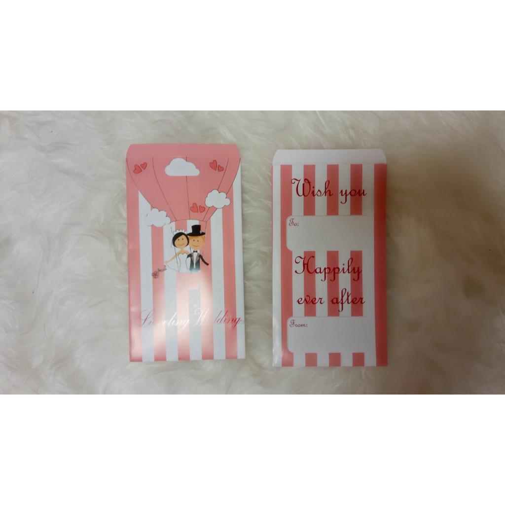 

Angpao / Amplop Wedding Baloon Pink