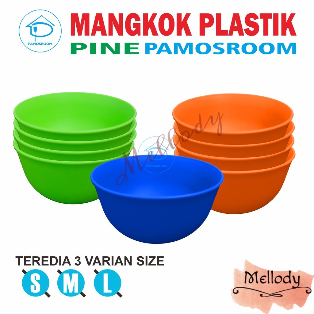 Jual Best Sellermellody Mangkok Plastik Murah Mangkuk Kuah Bakso Mie