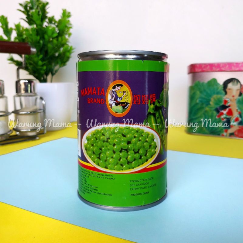 

Kacang Polong dalam Kaleng MAMATA 397 gram