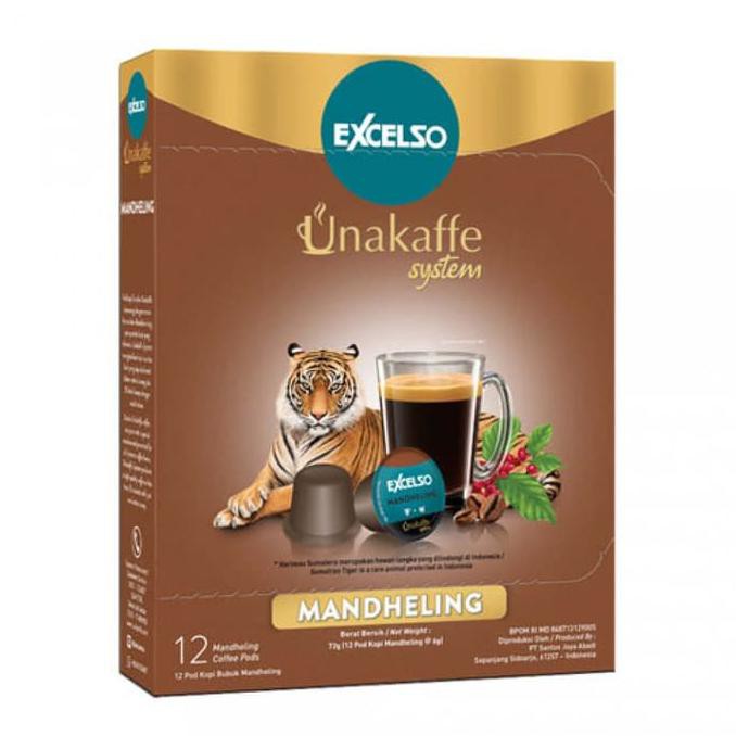

Kopi Kapsul Excelso Unakaffe Mandheling Box