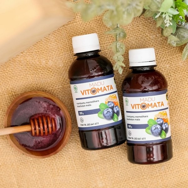 Madu Vitomata Obat Terapi Mata Minus Plus Rabun Katarak