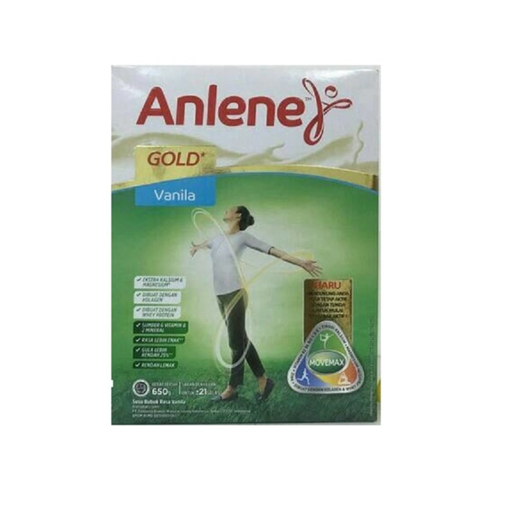 

Anlene Gold Vanila 600 Gr Box