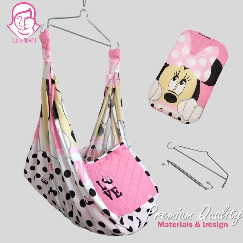 Ayunan Kelambu Bayi Karakter / Ayunan Bayi / Kelambu Bayi / Matras Bayi-MOTIF 7