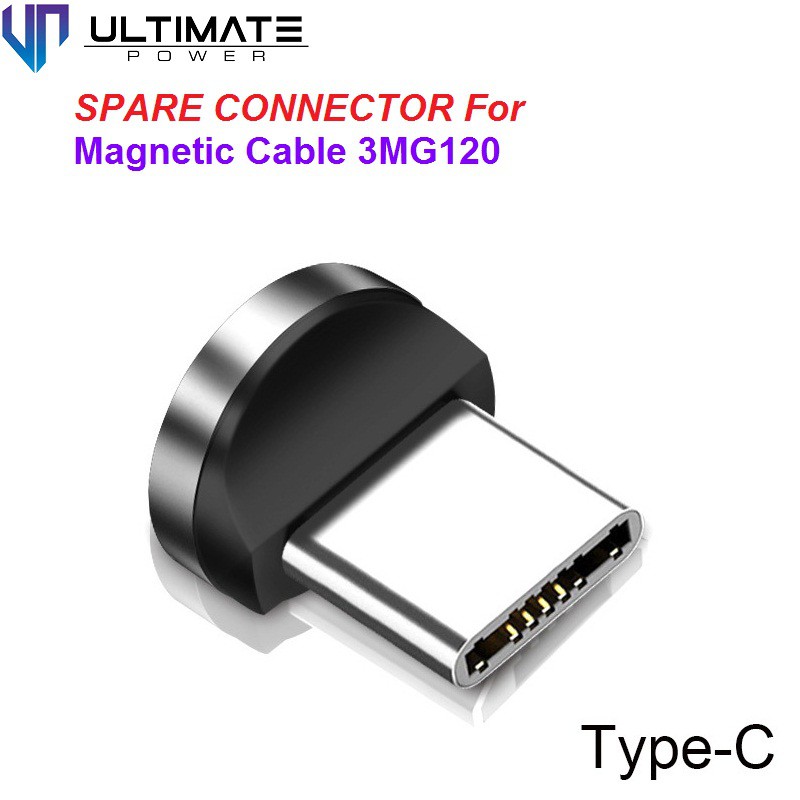 Konektor Charger Type C Gen 1 Ultimate Power untuk Magnetic Cable 3MG120 original