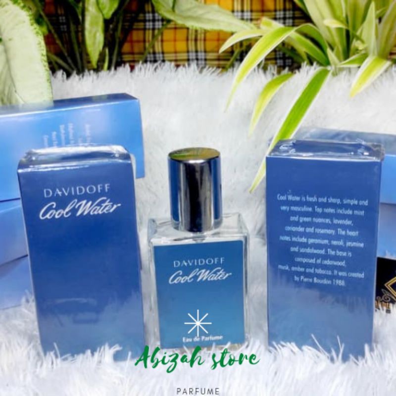 Parfum Davidoff Cool Water 30ml Parfum pria aroma segar tahan lama parfum cowok premium parfum murah ecer dan grosir