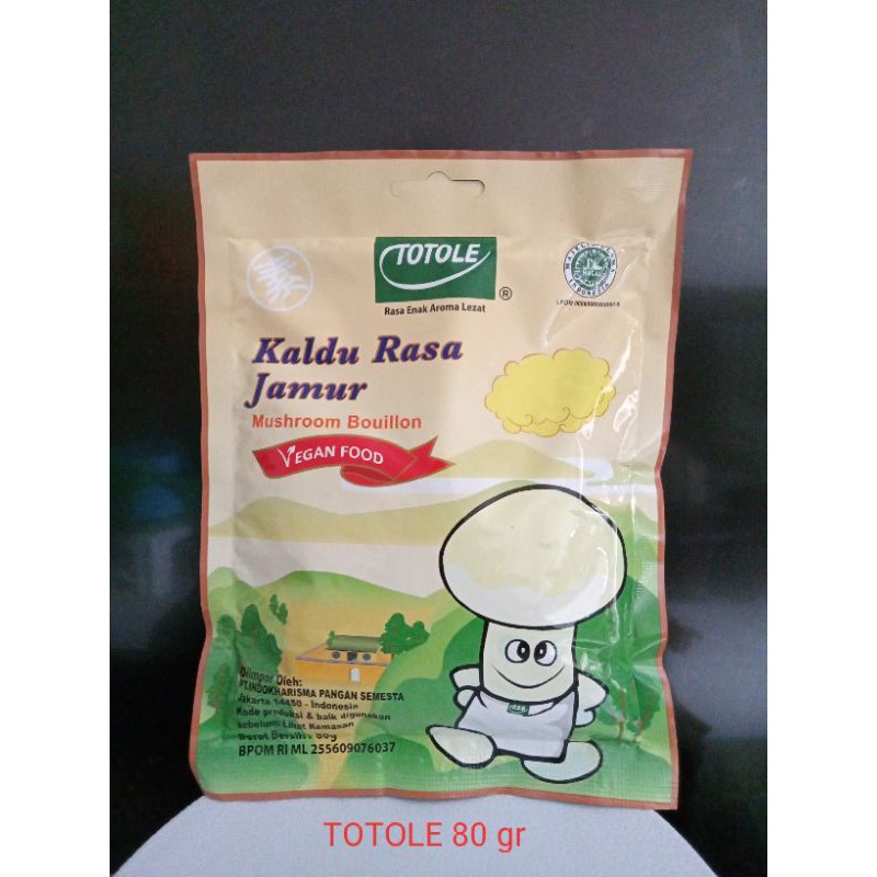 

Kaldu/ Penyedap Rasa/ Micin Jamur Totole 80 Gram