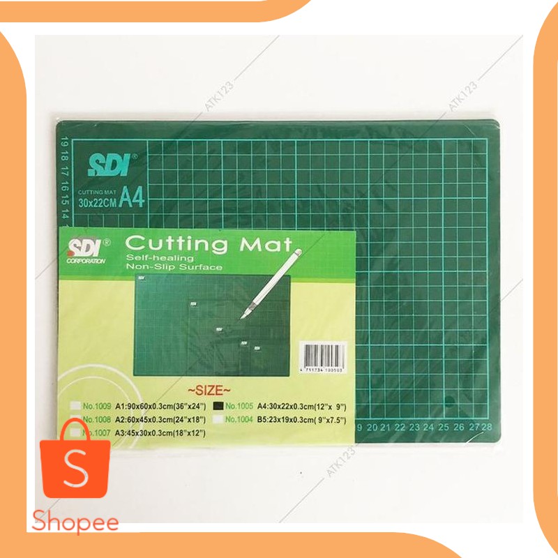 

Jual parts Alas Potong - Cutting Mat SDI A4 30 x 22 cm 20DEZ Berkualitas
