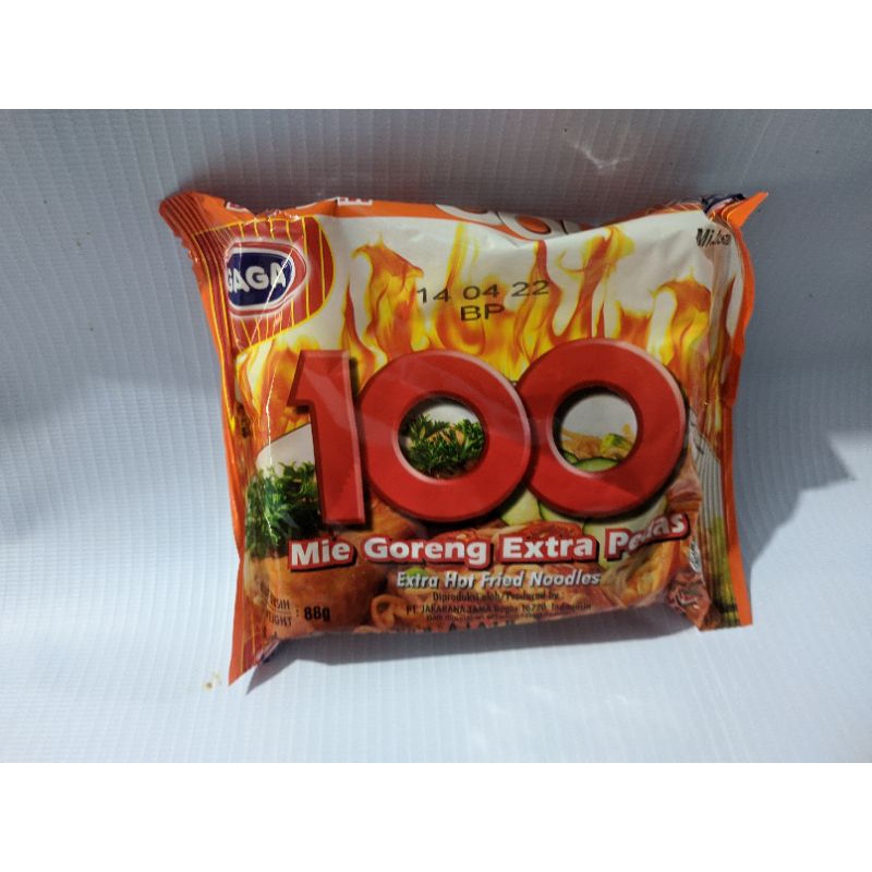 

Mie GAGA 100 Extra Pedas 88gr