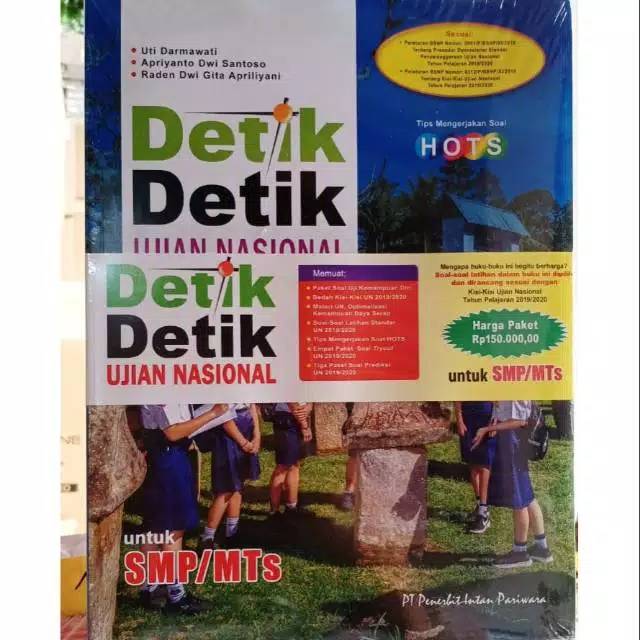 

DETIK-DETIK UJIAN NASIONAL UN USBN HOTS SMP/MTs 2020 BEST SELLER