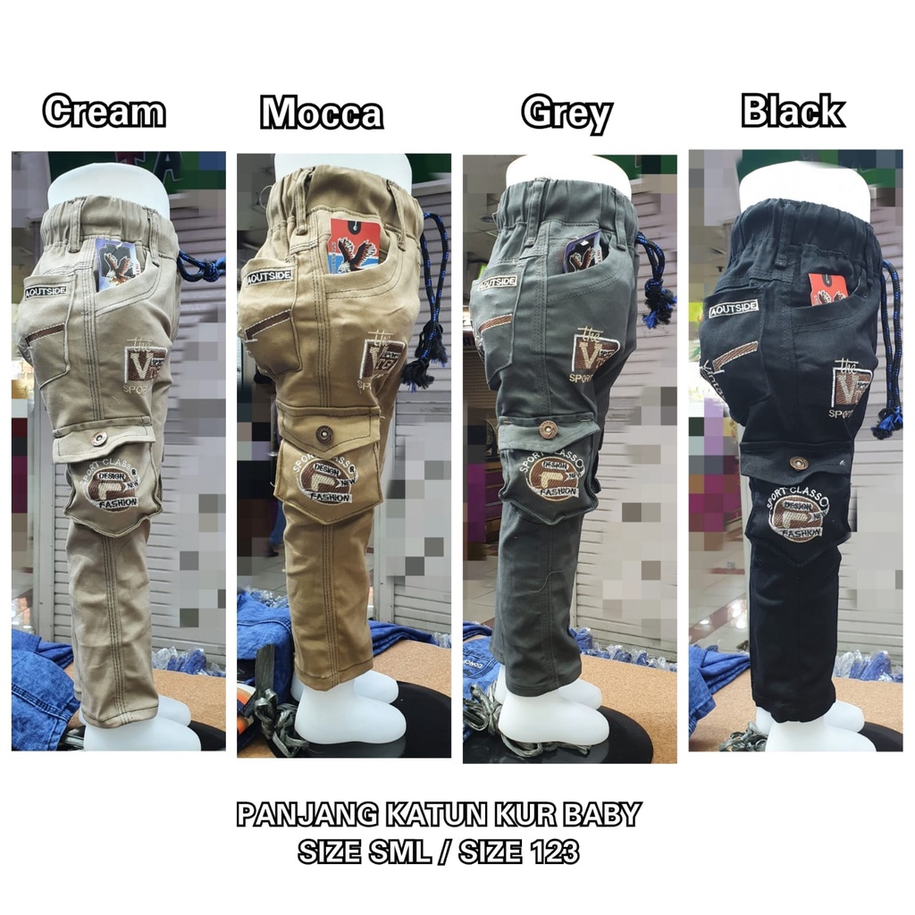 calana cargo anak anak celana chinos anak laki laki celana katun panjang anak cowok celana panjang a