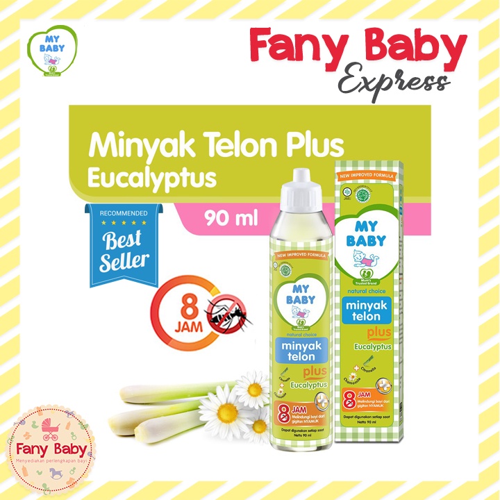 MY BABY MINYAK TELON PLUS ANTI NYAMUK 8 JAM [BEST SELLER]