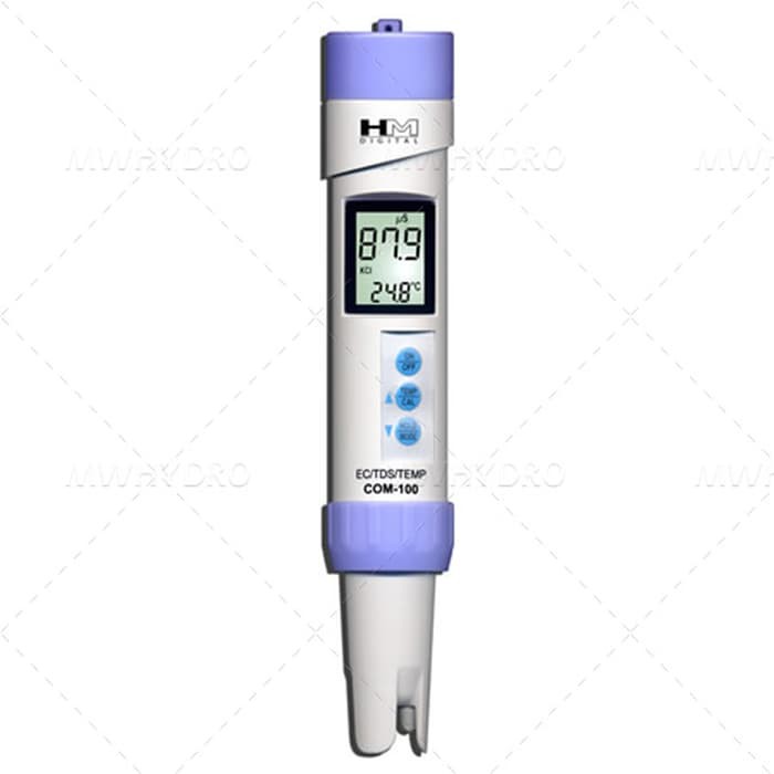 TDS / EC Meter Waterproof - HM Digital COM-100 - Original