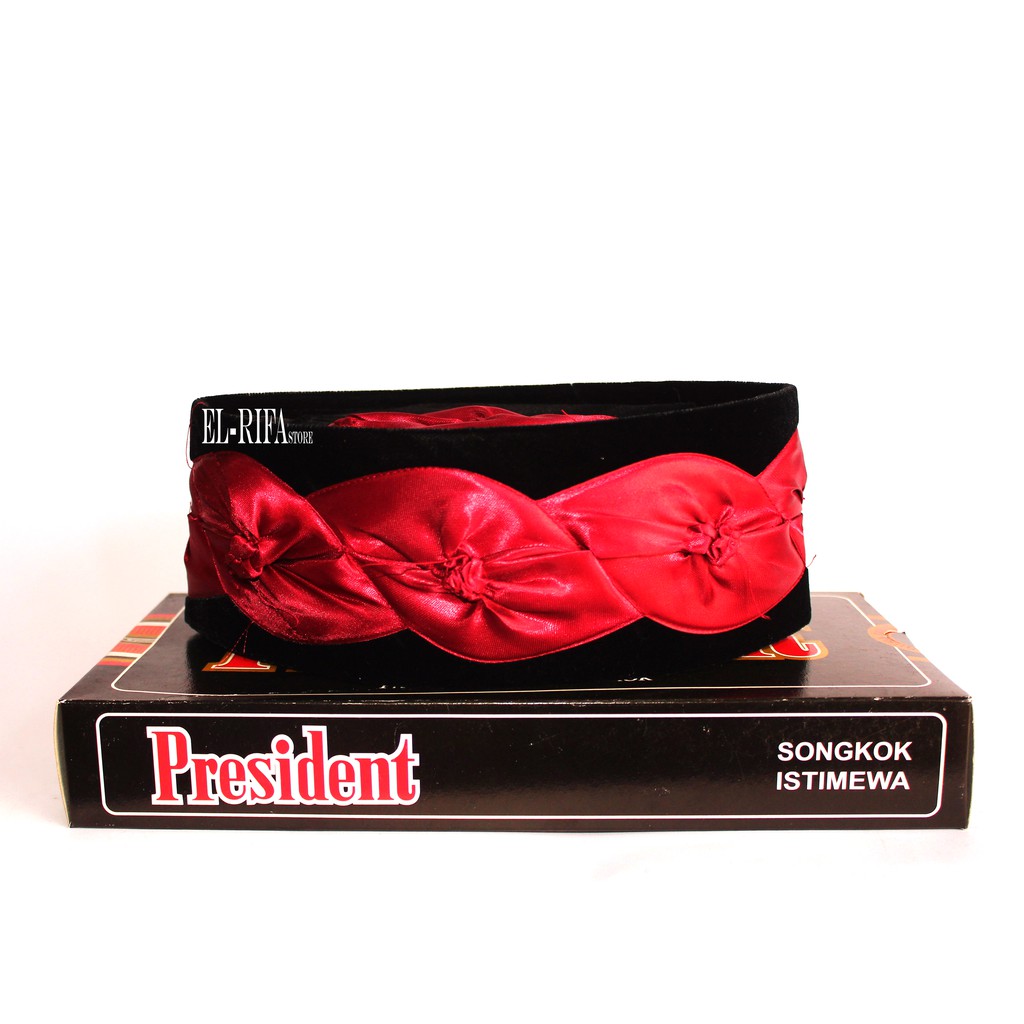 PECI/SONGKOK PRESIDENT /FASHION MUSLIM/BUSANA MUSLIM/BAJU MUSLIM/AKSESORIS/KOKO/PAKAIAN PRIA/ROTAN