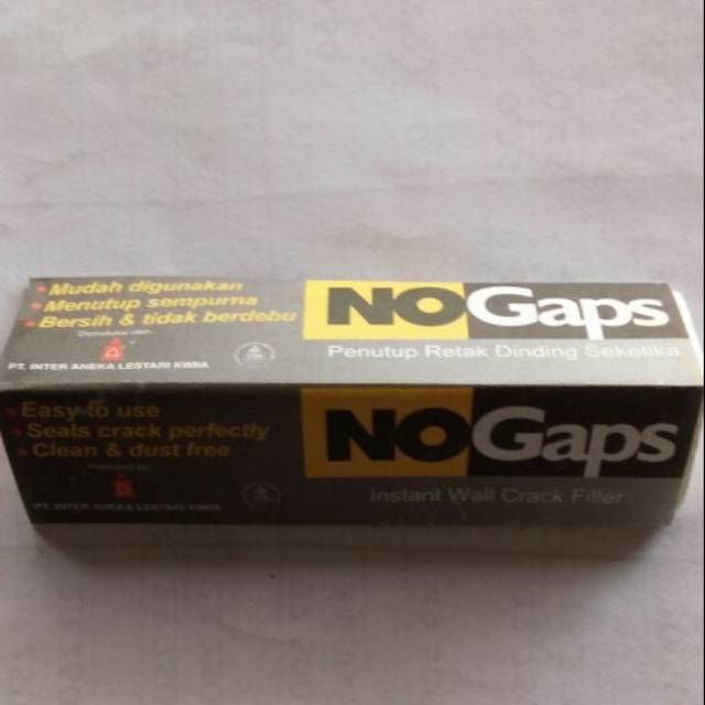 Penambal atau Penutup Instant untuk Dinding yg Retak / No Gaps