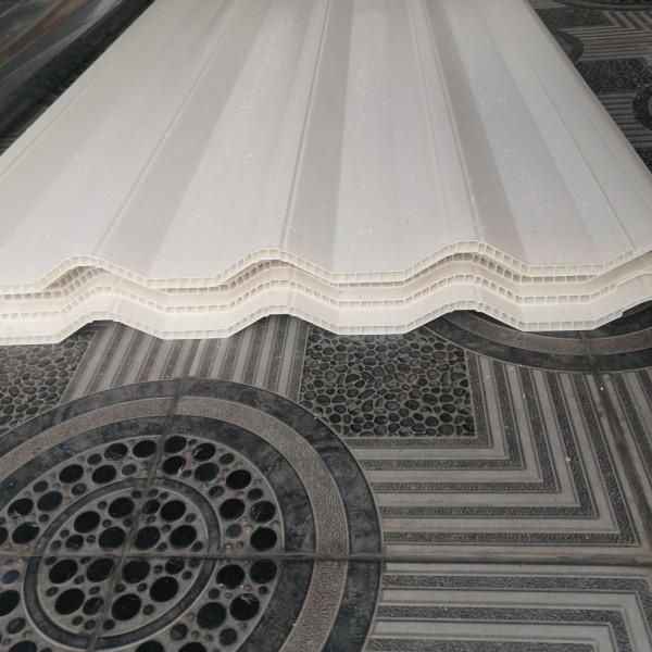 Atap uPVC Sunpanel 12mm (Putih, Biru, dan Semi-Transparan) Sun Panel