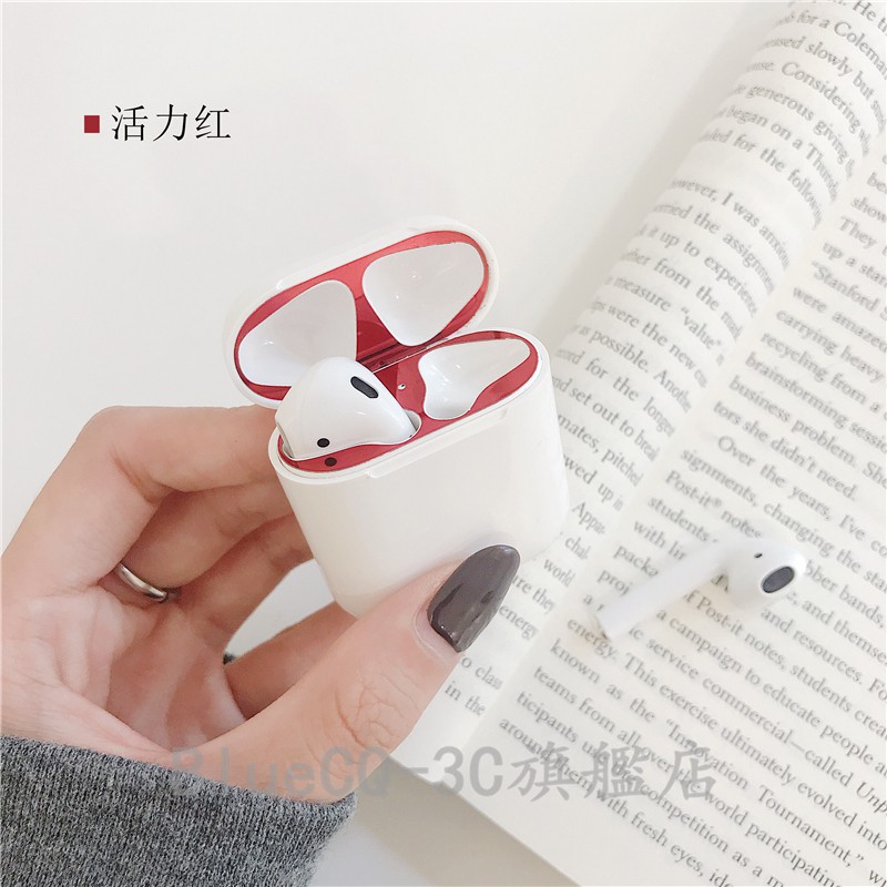 Casing Pelindung Anti Debu Motif Camo untuk Apple airpods 1nd 2nd