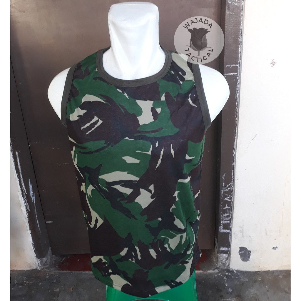 Kaos Singlet Loreng Malvinas Kaos Loreng TNI Army