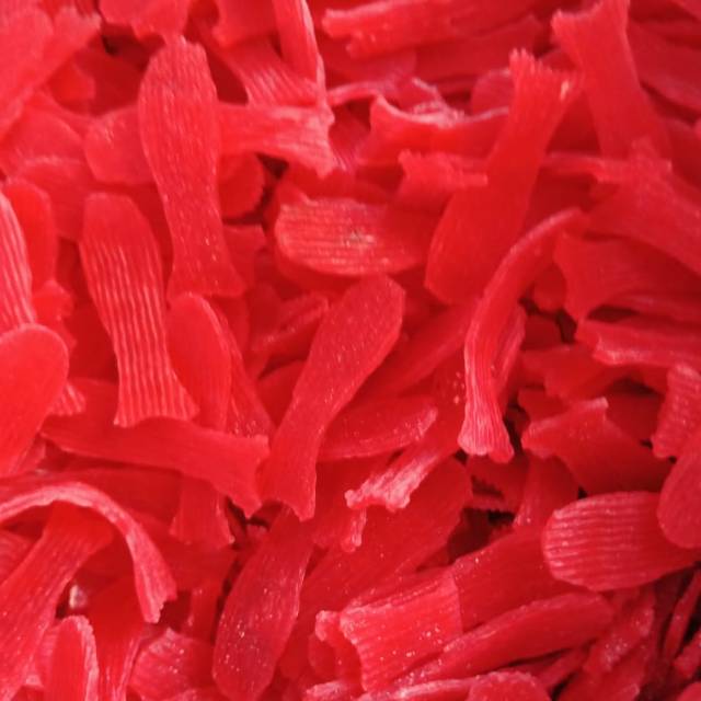 

Kerupuk ikan ikanan merah
