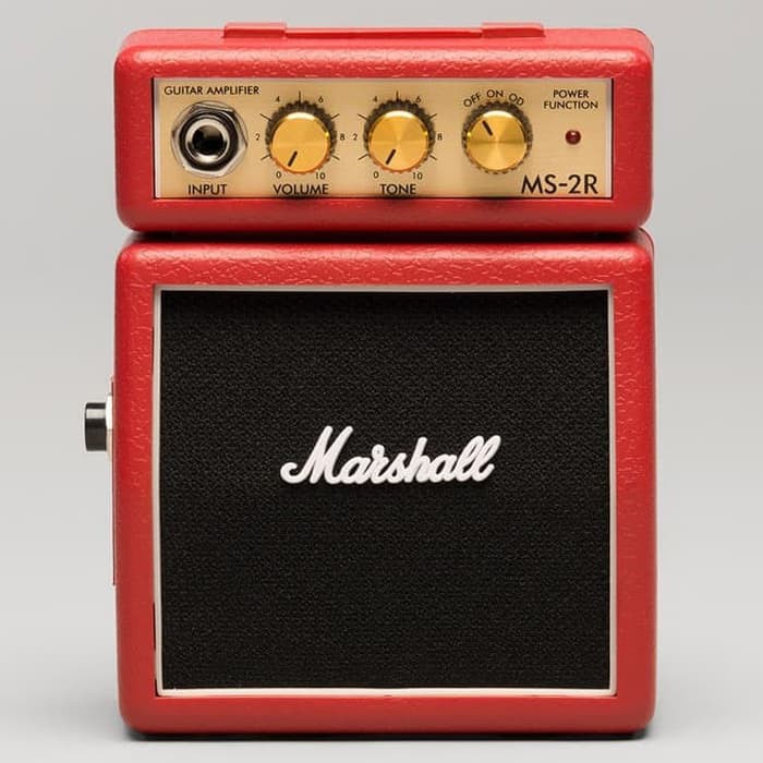 Ampli Gitar Mini Marshall MS-2R Red