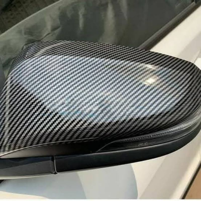 Cover Spion Mirror Cover Toyota Rush Terios 2018-2020 Motif Carbon