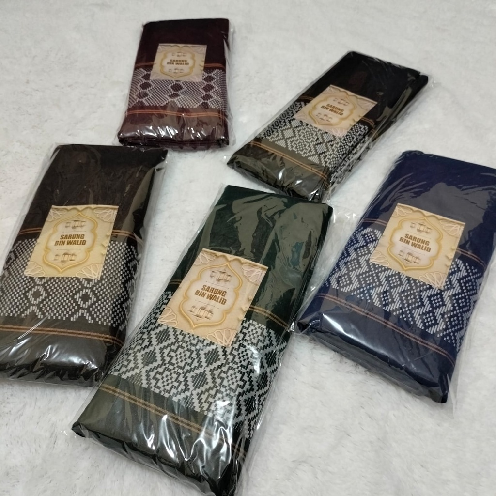 Sarung Tenun Songket Kain Sarong Murah Bin Walid  Dewasa