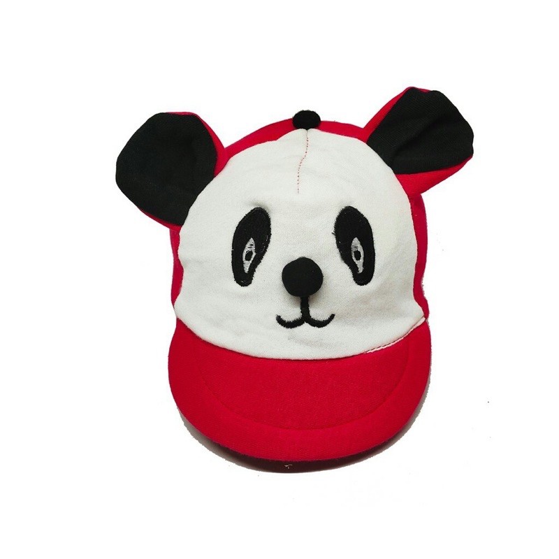 TERMURAH TOPI ANAK BAYI KARAKTER PANDA / TOPI ANAK BAYI KARAKTER / TOPI ANAK MURAH