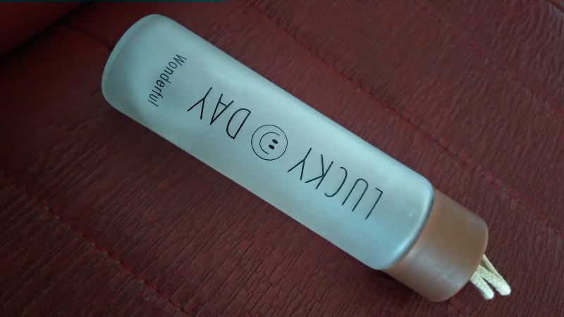 Botc 6001 Botol Minum Bottle Lucky Kaca Premium Murah Bagus Tahan Panas Gelas Thermos