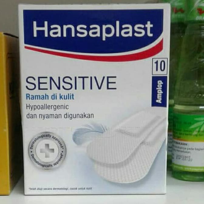 Hansaplast Sensitive Box ( 10 Amplop)