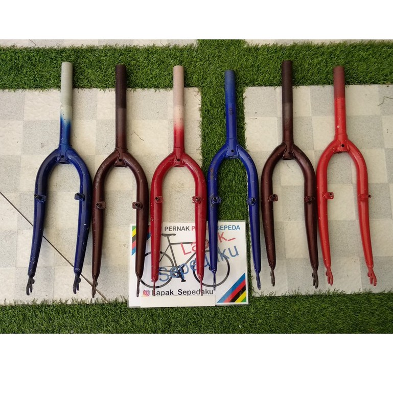 Fork Garpu 20 inch v brake sepeda mini bmx mtb frame 20 inch