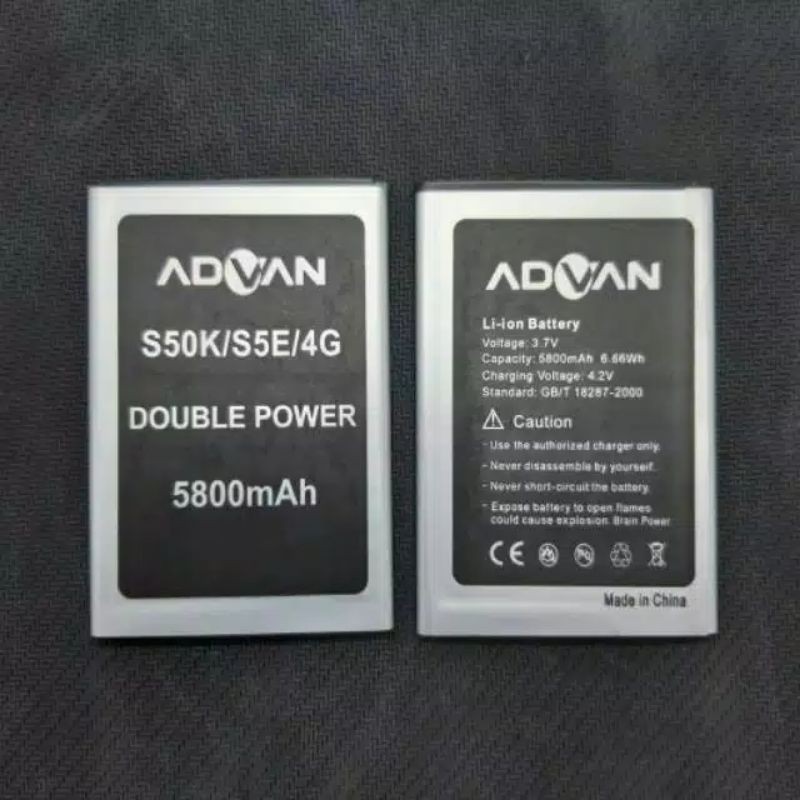 Batrai batre advan S50K S5E 4G ORIGINAL