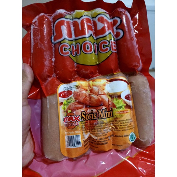 

MAXCHOICE sosis bakar sapi 500gr