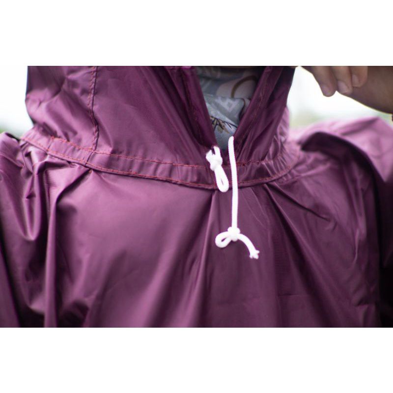 JAS HUJAN, Mantel Raincoat Ponco Kelelawar Lengan By QNA Mocca
